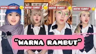 KOMPILASI VIDEO TIKTOK POV RERE Warna rambut - Regitamasri