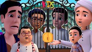 Noman Aur Farman Washroom Mein Lock  Gulam Rasool Cartoon Series  Islamic Cartoon  Kids Land