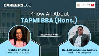 Know all about TAPMI BBA Hons. Interview with Prof. Aditya Jadhav Dean