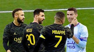 The Day Cristiano Ronaldo Lionel Messi Mbappé & Neymar SHOCKED The World