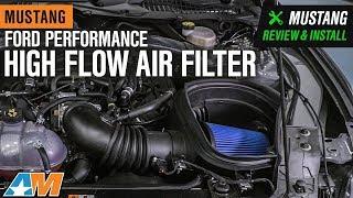 2010-2019 Mustang Ford Performance High Flow Air Filter GT500 & GT350 Review & Install