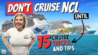 15 MUST KNOW TIPS for Norwegian Cruise Line