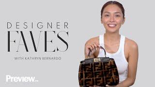 Kathryn Bernardo Shares Her Favorite Designer Items  Designer Favorites  PREVIEW