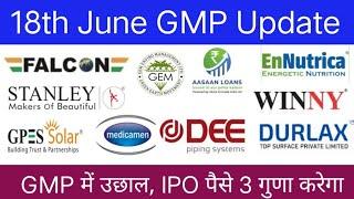 GP Eco Solutions IPO GMP  GPES Solar IPO  DEE Development Engineers IPO Aasaan Loans IPO 