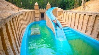 My Summer Holiday Building Millionaire Water Slide Park into Underground Swimming Pool in 67 Days