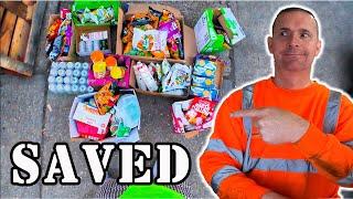 LIVING OFF WASTE DUMPSTER DIVING FOR FOOD - YOU WONT BELIEVE WHAT I FIND-