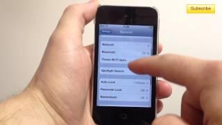 How to Remove  Auto Lock on the iPhone iPod Touch or iPad