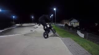 ELECTRIC MX-10 - SKATE PARK SESSION - ELECTRIC DIRT BIKE