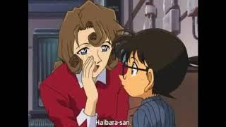 Detective Conan haibara stared at Conan face ten timesconan shy to ask the truth