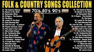 Best Folk Songs Of All Time  Folk & Country Music 70s 80s 90s  Beautiful Folk Songs