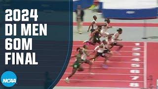 Mens 60m final - 2024 NCAA indoor track and field championships