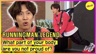 RUNNINGMAN What part of your body are you not proud of? ENGSUB