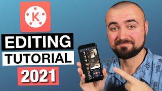 KineMaster Tutorial 2021 How To Edit Video on iPhone and Android.