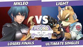 Pound 2022 Losers Finals - MkLeo Byleth Vs. Light Fox SSBU Smash Ultimate Tournament