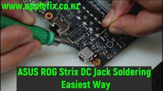 ASUS ROG Strix G513QY DC Power Jack Charging Port Replacement  DC Jack Repair Hamilton New Zealand