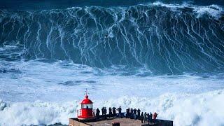 LARGEST MONSTER WAVES caught on camera