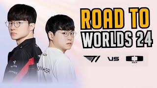 WINNER GOES TO WORLDS - T1 vs DK Highlights with Voice Comms Translated