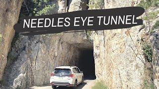 Needles Eye Tunnel - Custer State Park South Dakota  Needles Highway