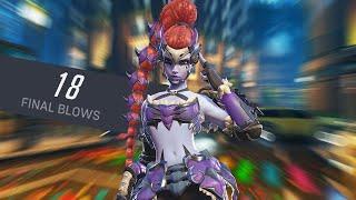 0 Deaths - Overwatch 2 Widowmaker Gameplay