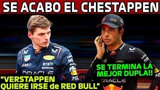 MAX PODRIA PONER FIN a LA DUPLA CHESTAPPEN SE VAN EXTRAÑAR QUE HARA RED BULL?? NOTICIAS F1 2024