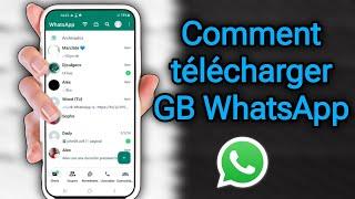 Voici comment télécharger la dernière version de GB WhatsApp  GB WhatsApp 2024