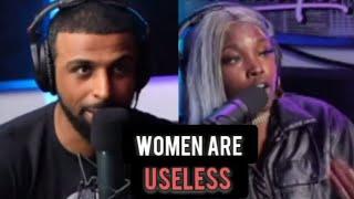 Myron Educate Black Queen - Women Are Useless HEATED DEBATE