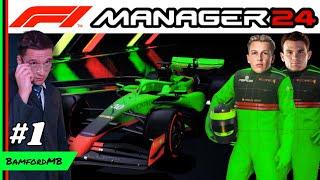 NEW ERA OF F1  F1 Manager 2024 Episode 1