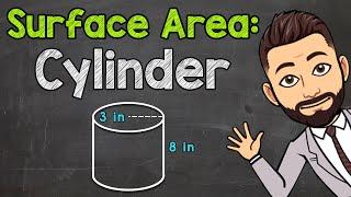 How to Find the Surface Area of a Cylinder  Math with Mr. J