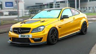 Mercedes AMG Accelerating Supercharged C63 Black Series 1300HP E63 1200+ HP C63 CLS63 E55 S63