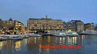 Swedish National Museum Inside Walking Tour - Stockholm Sweden 4K