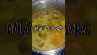 Malaysian Old Grandmother style Sambar  Sambar Style nenek 