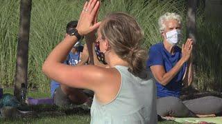 Adaptive yoga helps patients with disabilities