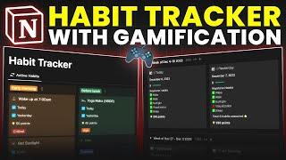 How to Gamify Habit Tracking in Notion? 2024 Edition