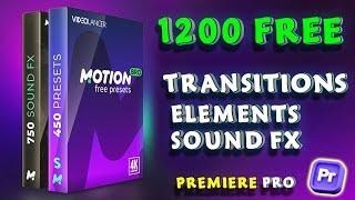 Free Motion Bro Presets & Transitions for Premiere Pro 2023 Download Now