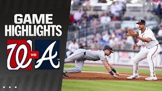 Nationals vs. Braves Game Highlights 53024  MLB Highlights