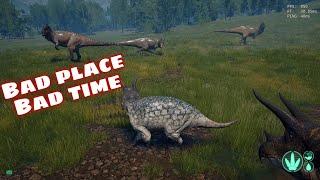 Bad place bad time - A life of a diabloceratops - the isle legacy