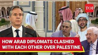 Thieves Youre Doing Nothing Blinken Watched As UAE FM Palestinian Diplomat Clashed In Riyadh