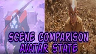 Aang Finds Monk Gyatso   Avatar State Comparison Series Vs Movie   The Last Airbender