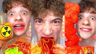 EXTREME 1 Hour Spicy Food Tiktok Compilation 2   @MoreSpizee  