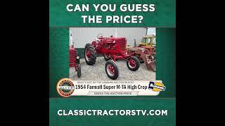 Guess The Price? 1954 Farmall Super M-TA High Crop