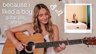 Sabrina Carpenter Because I Liked A Boy Beginner Guitar Play Along  Nena Shelby