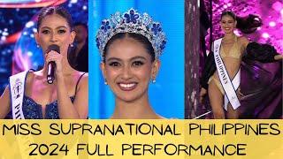 CROWNING MOMENT  ALETHEA AMBROSIO MISS SUPRANATIONAL PHILIPPINES 2024 FULL PERFORMANCE