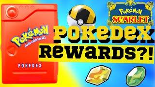 Pokemon Scarlet Violet Pokedex Hidden Rewards?