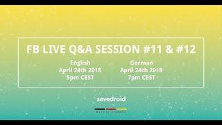 Live Q&A savedroid ICO #12 German