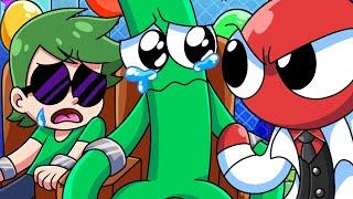 GREENs SAD ORIGIN STORY - RAINBOW FRIENDS ANIMATION