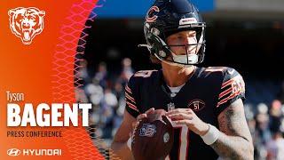 Tyson Bagent on first career NFL start  Chicago Bears