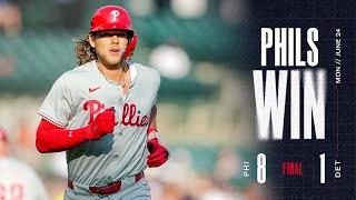 Phillies vs. Tigers Game Highlights 62424  MLB Highlights