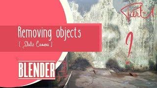 How To Remove Objects In a Video Footage in BlenderClean PlateStatic CameraTutorial Part-12