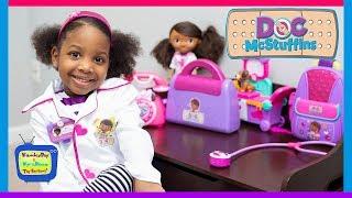 Doc Mcstuffins to the Rescue  Kyraboo Playing Animal Hospital