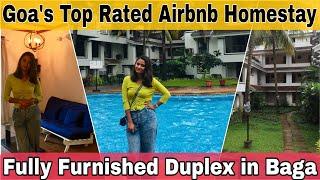 Goa’s Top Rated AirBnB Homestay in Baga  Full Furnished Duplex Apartment in Goa  Baga Homestays